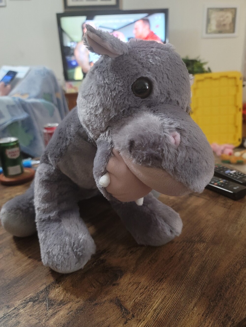 Large Fiesta Hippo Plush